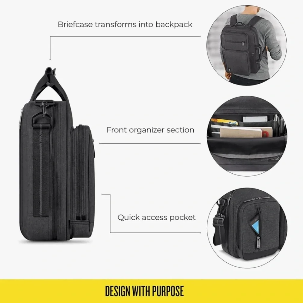 Solo New York Urban Carrying Case, Briefcase for 15.6